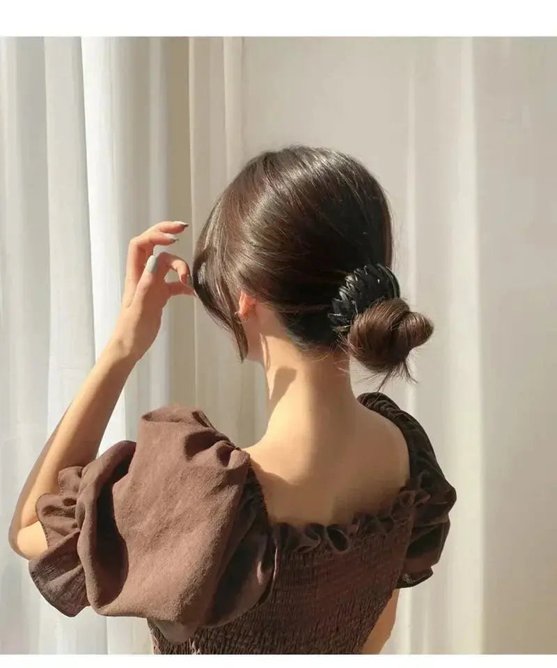 Bird Nest Shaped Ponytail Hair Clip – Magic Lazy Braider Hairpin for Women - SYN PERU