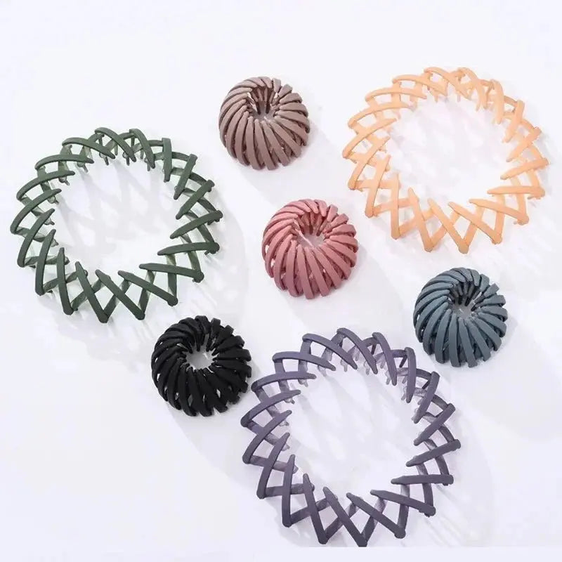 Bird Nest Shaped Ponytail Hair Clip – Magic Lazy Braider Hairpin for Women - SYN PERU