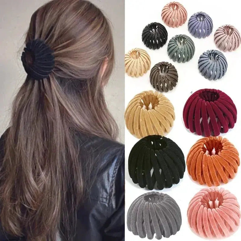 Bird Nest Shaped Ponytail Hair Clip – Magic Lazy Braider Hairpin for Women - SYN PERU