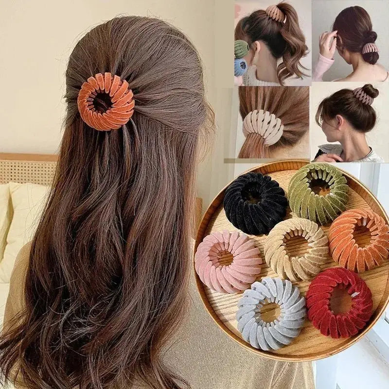 Bird Nest Shaped Ponytail Hair Clip – Magic Lazy Braider Hairpin for Women - SYN PERU