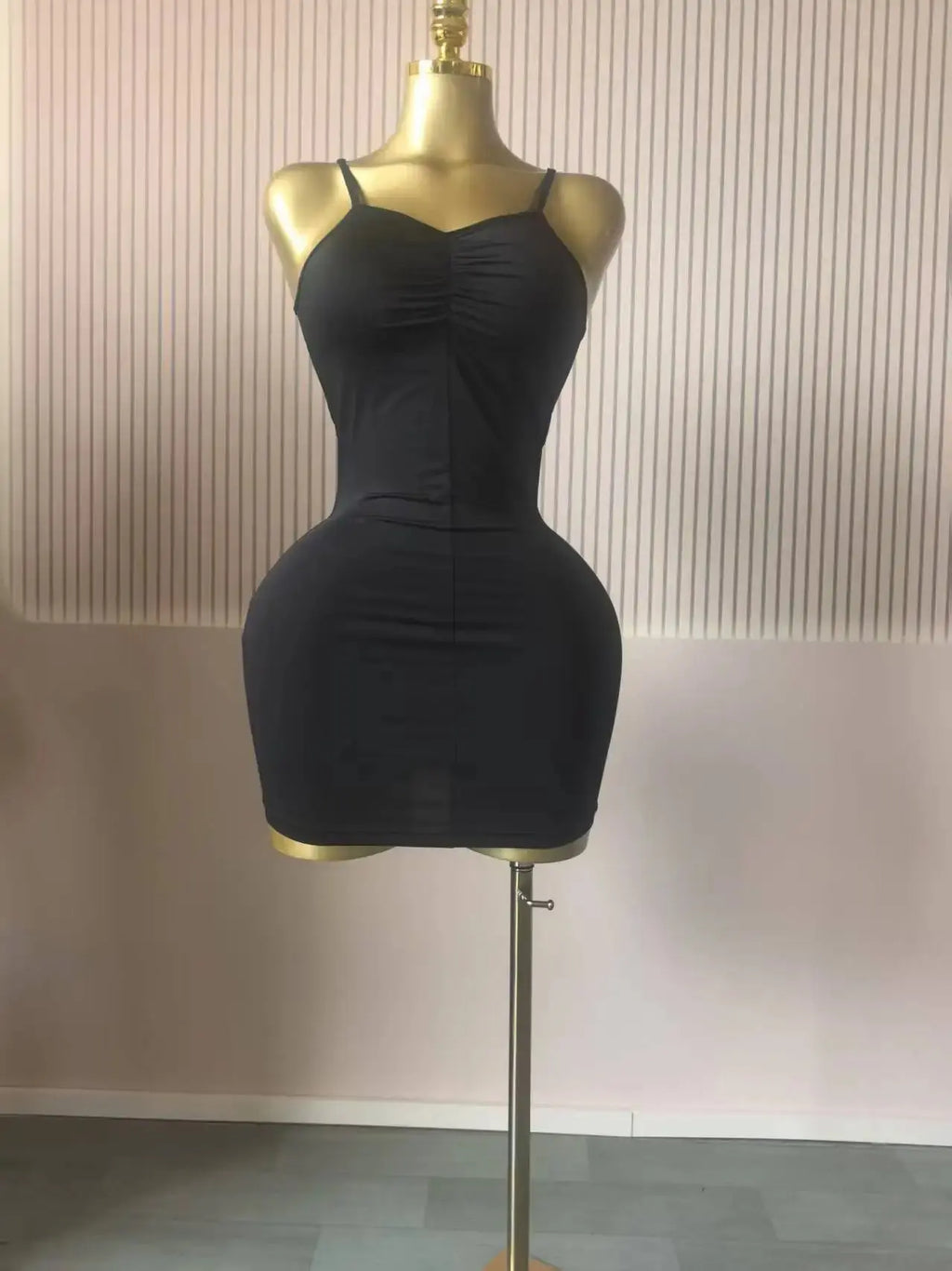 CM.YAYA mujeres acampanadas de manga larga apiladas de malla fruncida transparente con vestido sin mangas Maxi vestido largo 2025 cumpleaños vestidos de fiesta sexy - SYN PERU