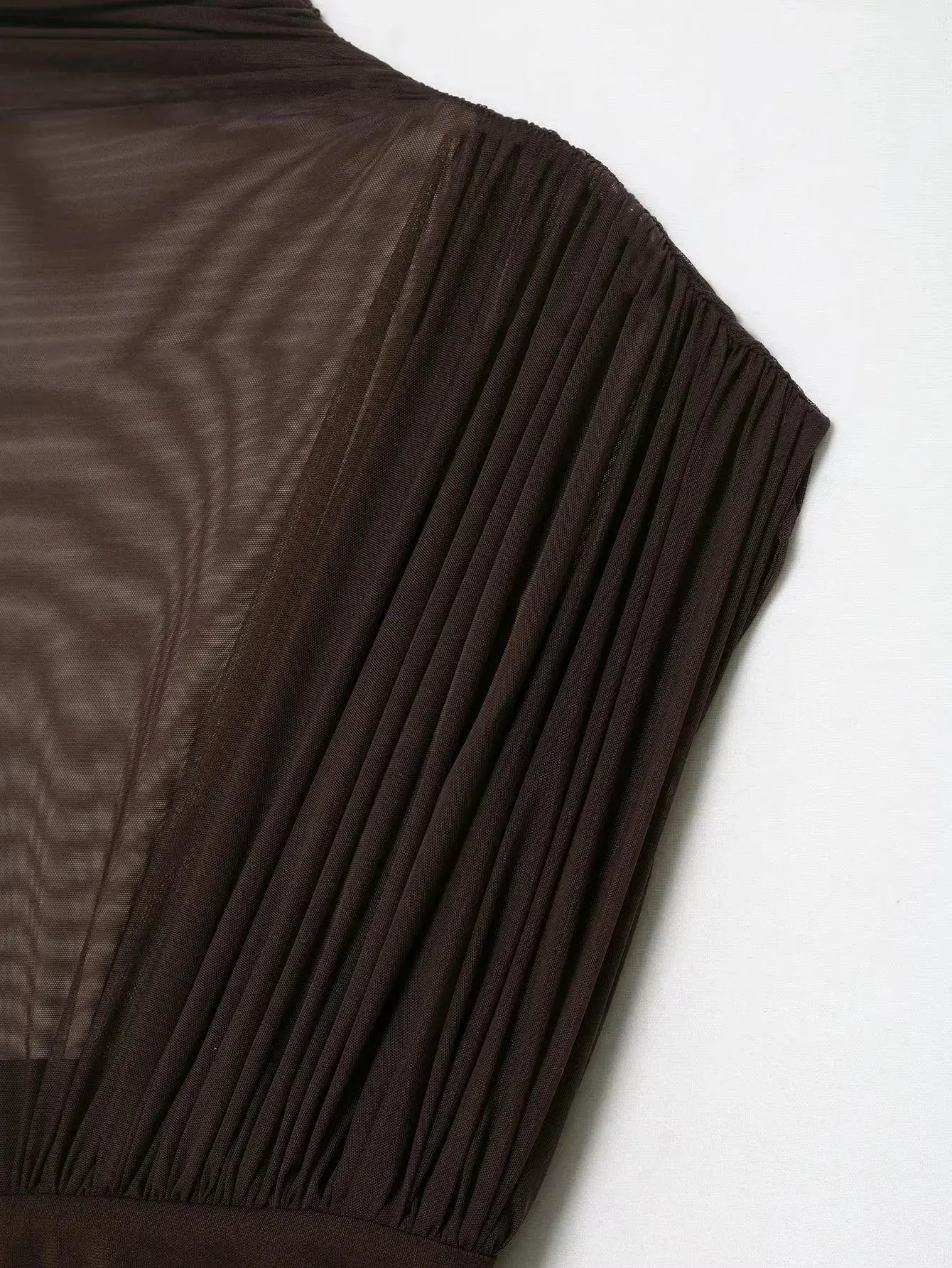 KONDALA 2025 Otoño Invierno vestidos elegantes para mujer invitados de boda señoras parche trabajo vestidos de tul vestidos casuales de negocios para mujer - SYN PERU