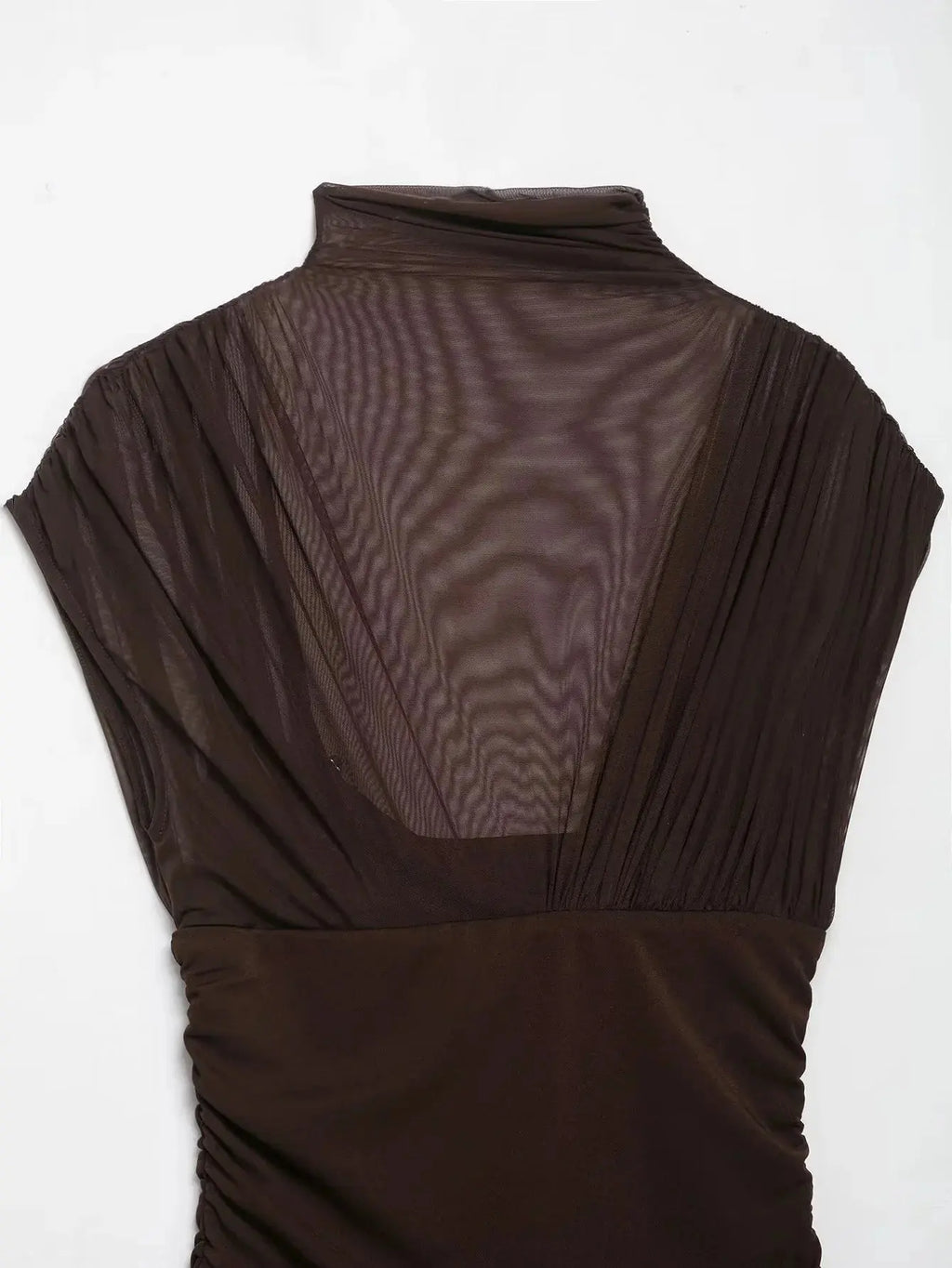 KONDALA 2025 Otoño Invierno vestidos elegantes para mujer invitados de boda señoras parche trabajo vestidos de tul vestidos casuales de negocios para mujer - SYN PERU