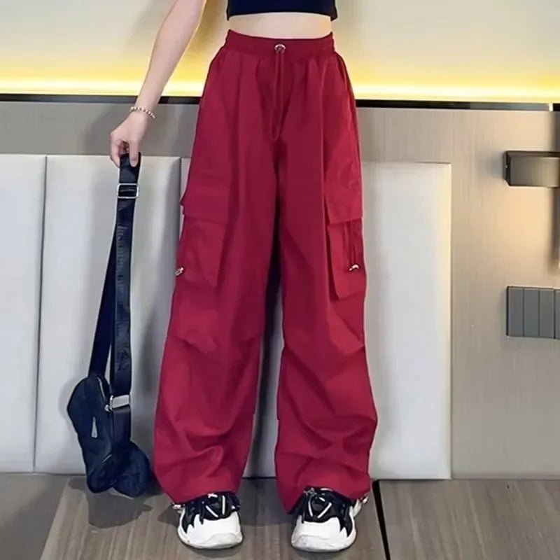 Pantalones Cargo a la moda para niños y niñas de 6 a 12 años primavera otoño 2024 nuevo estilo Jazzy Street Dance Bell Bottoms pantalones para niños Mi tienda