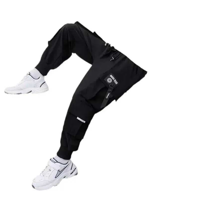 Pantalones informales para niños, ropa para niños, pantalones Cargo a la moda, pantalones suaves para temporada primavera y otoño, novedad de 2024 - SYN PERU