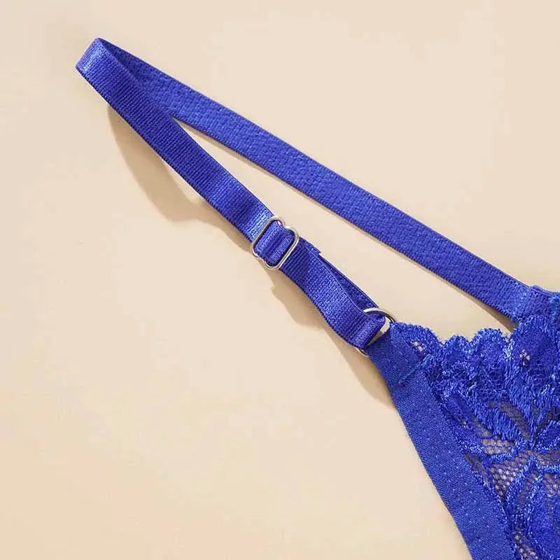 Tangas ajustables de encaje para mujer, ropa interior transpirable de tiro bajo, lencería Sexy - SYN PERU