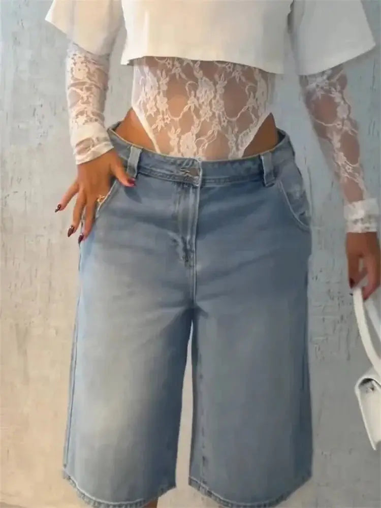 Top corto Sexy de gato extraño para mujer + Body de manga larga de Jacquard de encaje Hottie Street Clubwear Slim salvaje a juego camisetas ajustadas básicas - SYN PERU