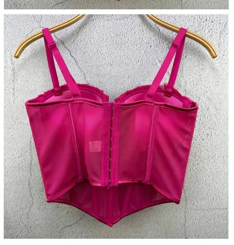 Top Y2k para mujer, ropa Sexy, camisetas, ropa de moda, corsé, ropa de calle, ropa interior para fiesta y Club, corpiño, lencería adelgazante - SYN PERU
