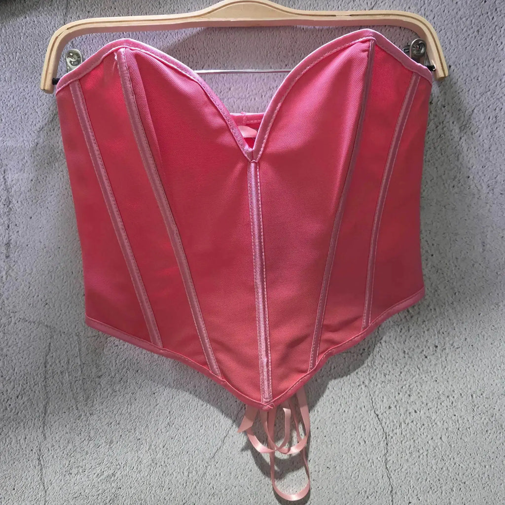 Top Y2k para mujer, ropa Sexy, camisetas, ropa de moda, corsé, ropa de calle, ropa interior para fiesta y Club, corpiño, lencería adelgazante - SYN PERU