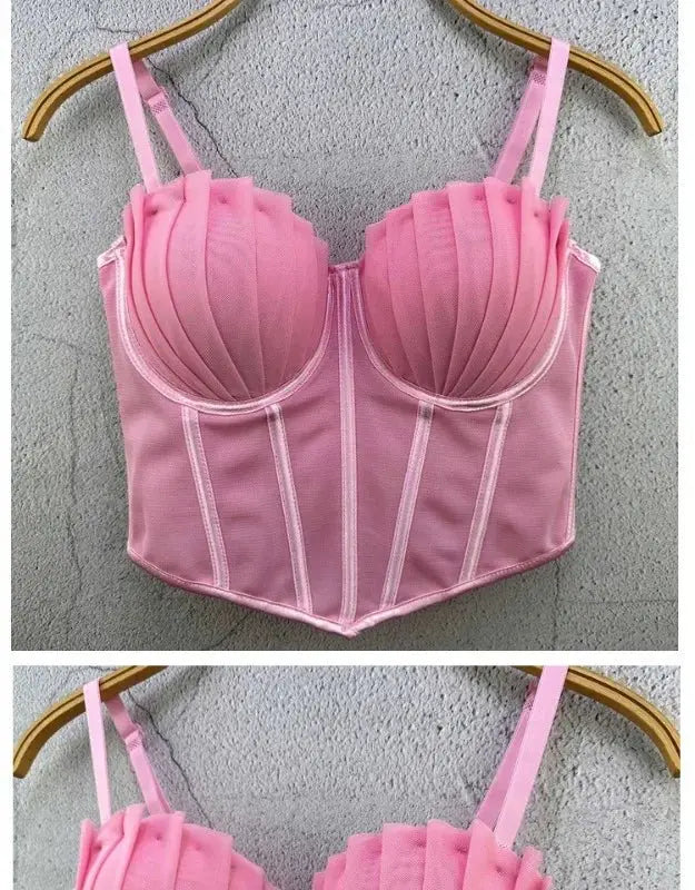 Top Y2k para mujer, ropa Sexy, camisetas, ropa de moda, corsé, ropa de calle, ropa interior para fiesta y Club, corpiño, lencería adelgazante - SYN PERU