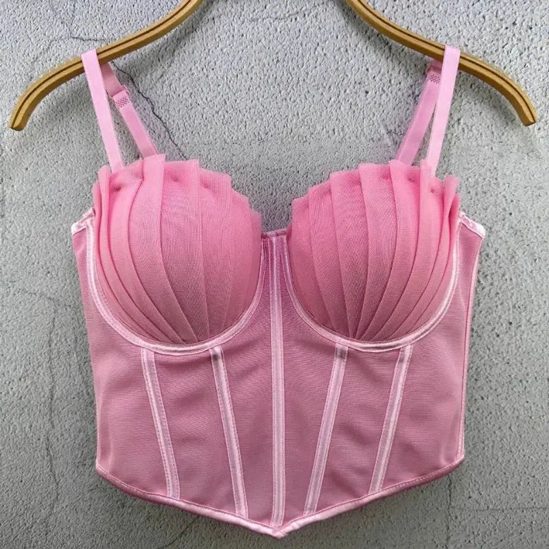 Top Y2k para mujer, ropa Sexy, camisetas, ropa de moda, corsé, ropa de calle, ropa interior para fiesta y Club, corpiño, lencería adelgazante - SYN PERU