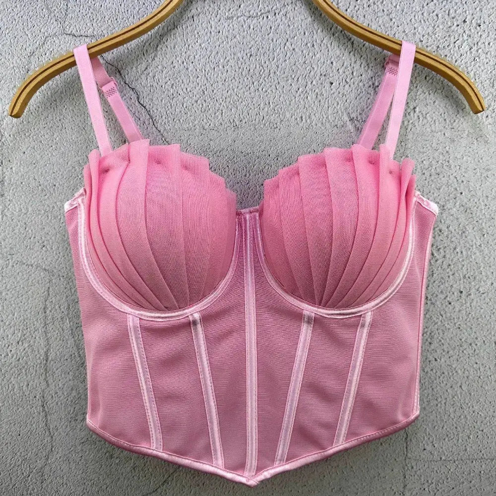 Top Y2k para mujer, ropa Sexy, camisetas, ropa de moda, corsé, ropa de calle, ropa interior para fiesta y Club, corpiño, lencería adelgazante - SYN PERU